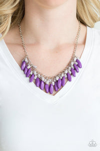 Bead Binge - Purple Necklace - Paparazzi