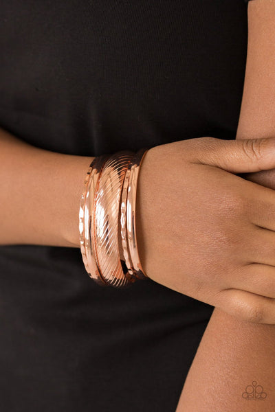 Boss of Boho - Copper Bracelet - Paparazzi