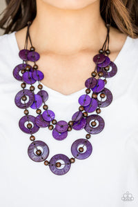 Catalina Coastin - Purple Necklace - Paparazzi