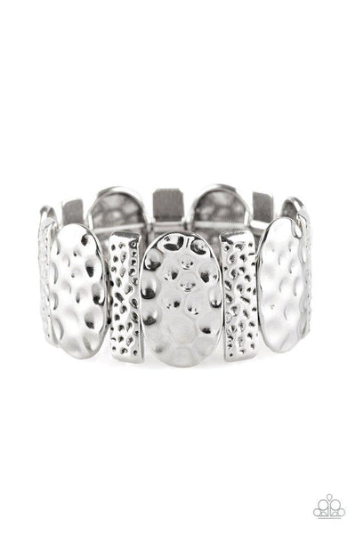 Cave Cache - Silver Bracelet - Paparazzi