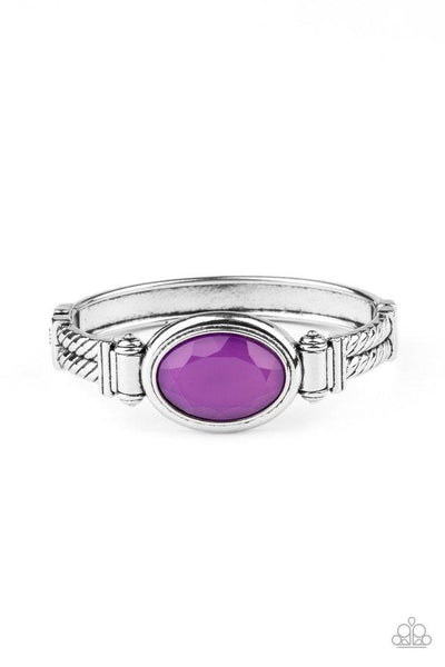 Color Coordinated - Purple Bracelet - Paparazzi
