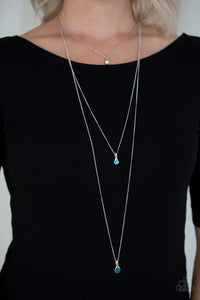 Crystal Chic - Blue Necklace - Paparazzi