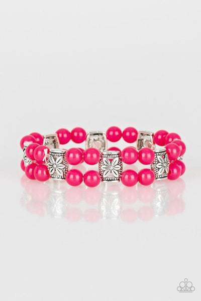 Daisy Debutante - Pink Bracelet - Paparazzi