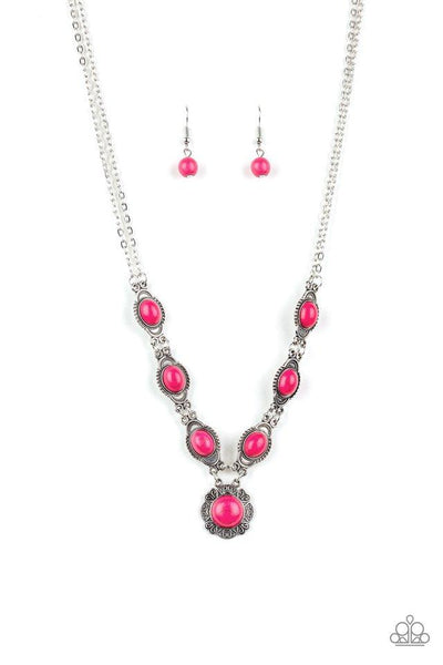 Desert Dreamin - Pink Necklace - Paparazzi