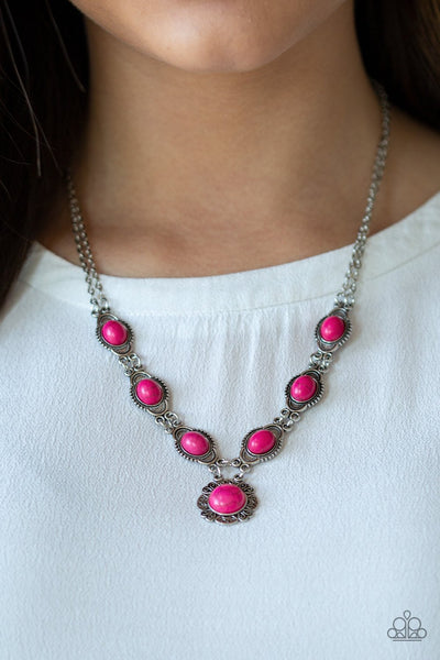 Desert Dreamin - Pink Necklace - Paparazzi