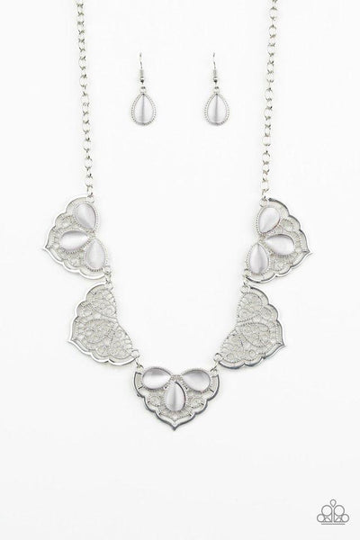 East Coast Essence - White Necklace - Paparazzi