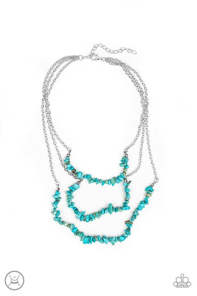 Eco Goddess - Blue Necklace - Paparazzi