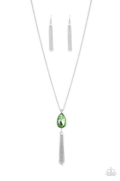 Elite Shine - Green Necklace - Paparazzi