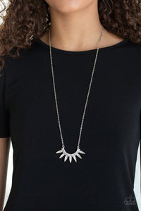 Empirical Elegance - White Necklace - Paparazzi