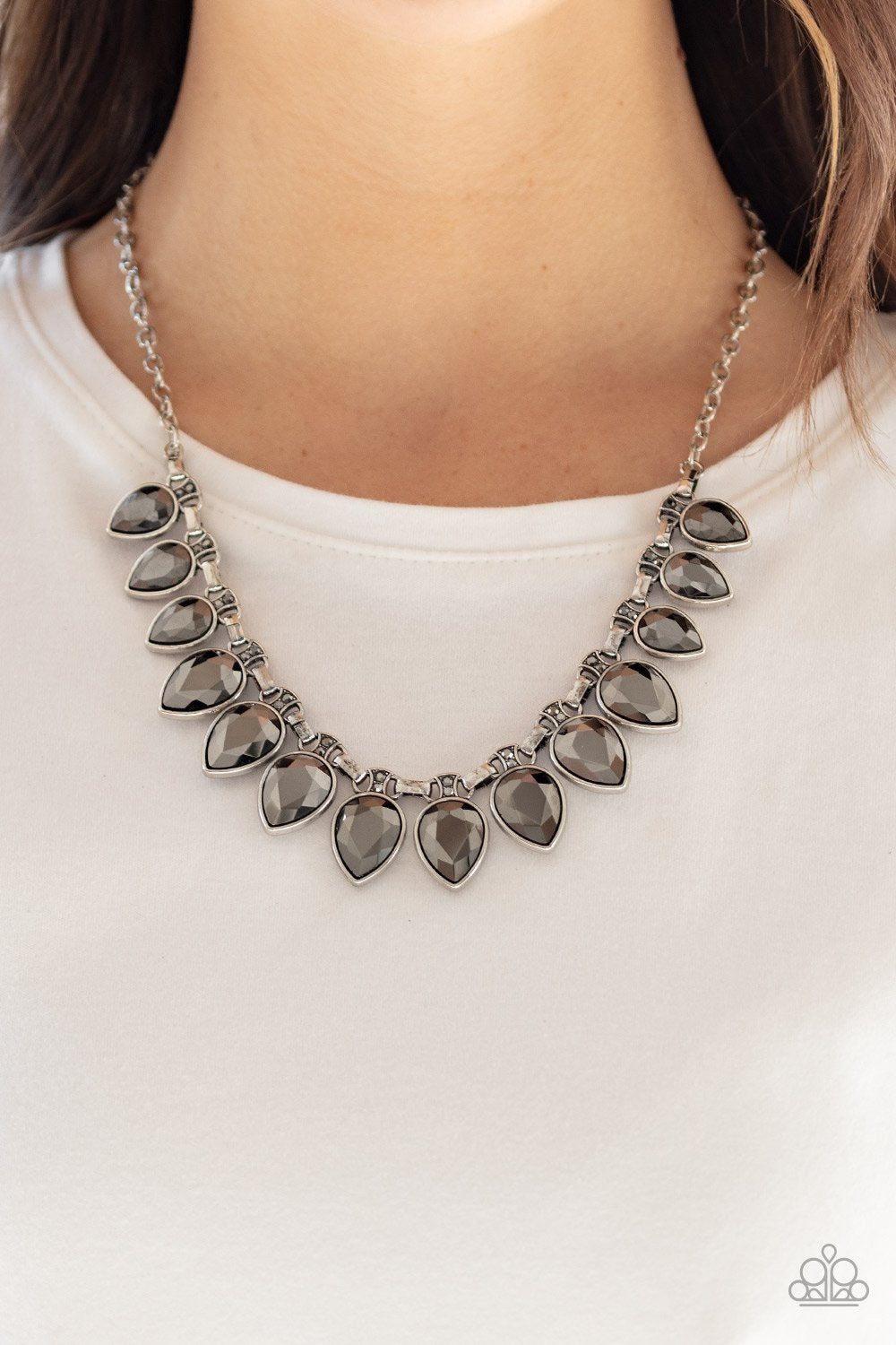 FEARLESS is More - Silver Necklace - Paparazzi