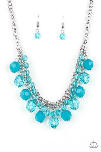 Fiesta Fabulous - Blue Necklace - Paparazzi