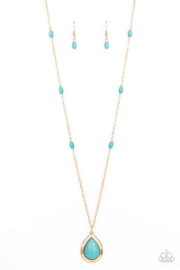 Go Tell It On The MESA - Gold Necklace - Paparazzi
