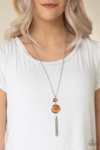 Have Some Common SENSEI - Orange Necklace - Paparazzi