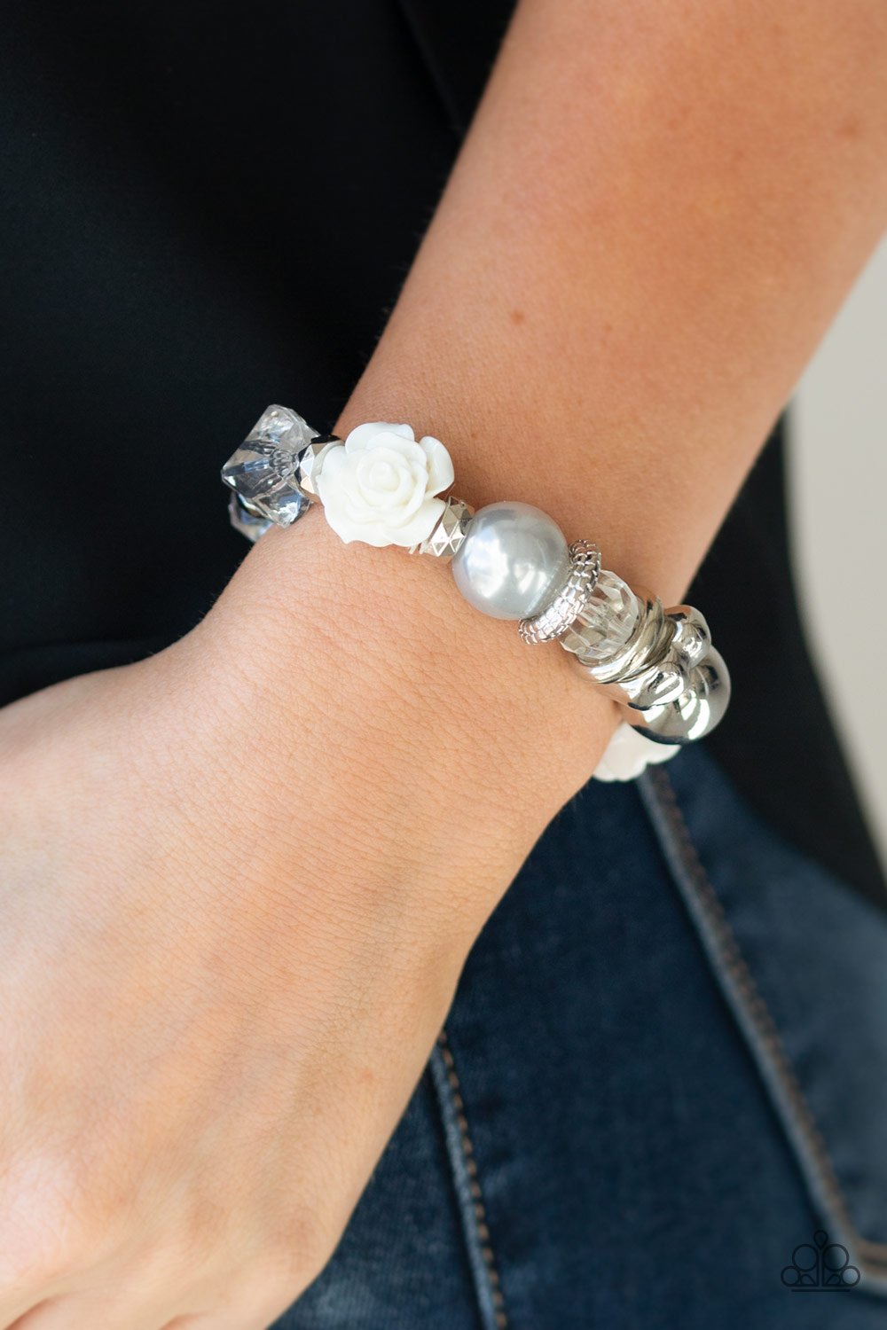Here I Am - Silver Bracelet - Paparazzi