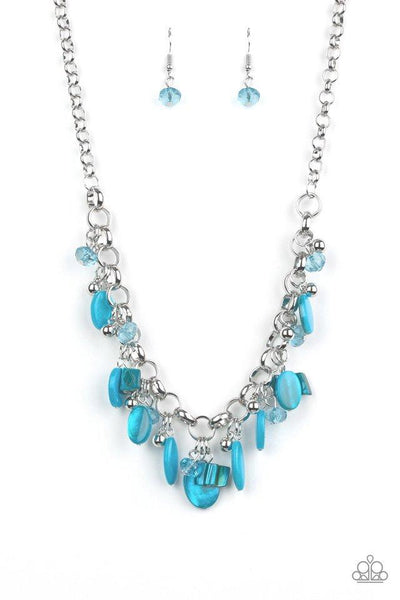 I Want To SEA The World - Blue Necklace - Paparazzi