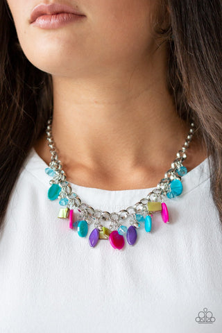 I Want To SEA The World - Multi Necklace - Paparazzi