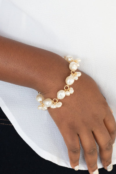 Imperfectly Perfect - Gold Bracelet - Paparazzi