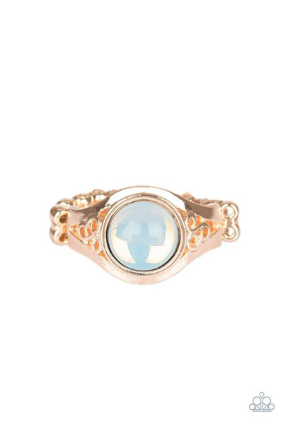 It Just Goes To GLOW - Rose Gold Ring - Paparazzi