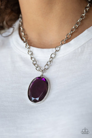 Light As HEIR - Purple Necklace - Paparazzi