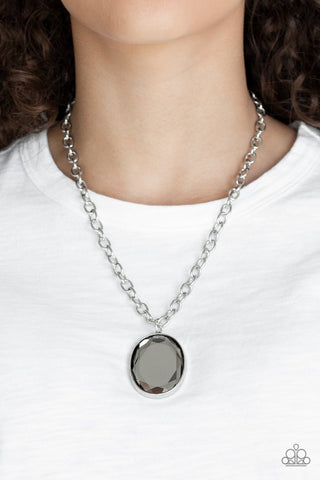 Light As HEIR - Silver Necklace - Paparazzi