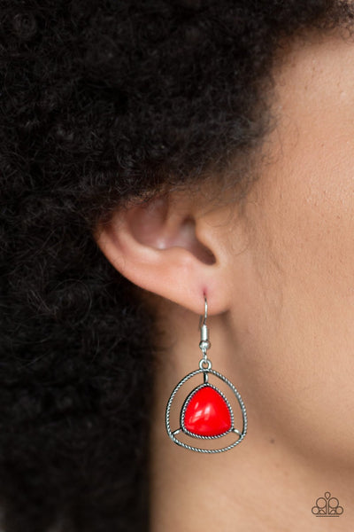 Make A Point - Red Necklace - Paparazzi