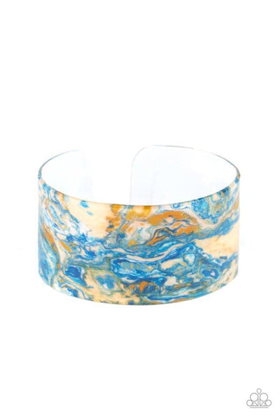 Marbled Mystique - Multi Cuff Bracelet - Paparazzi