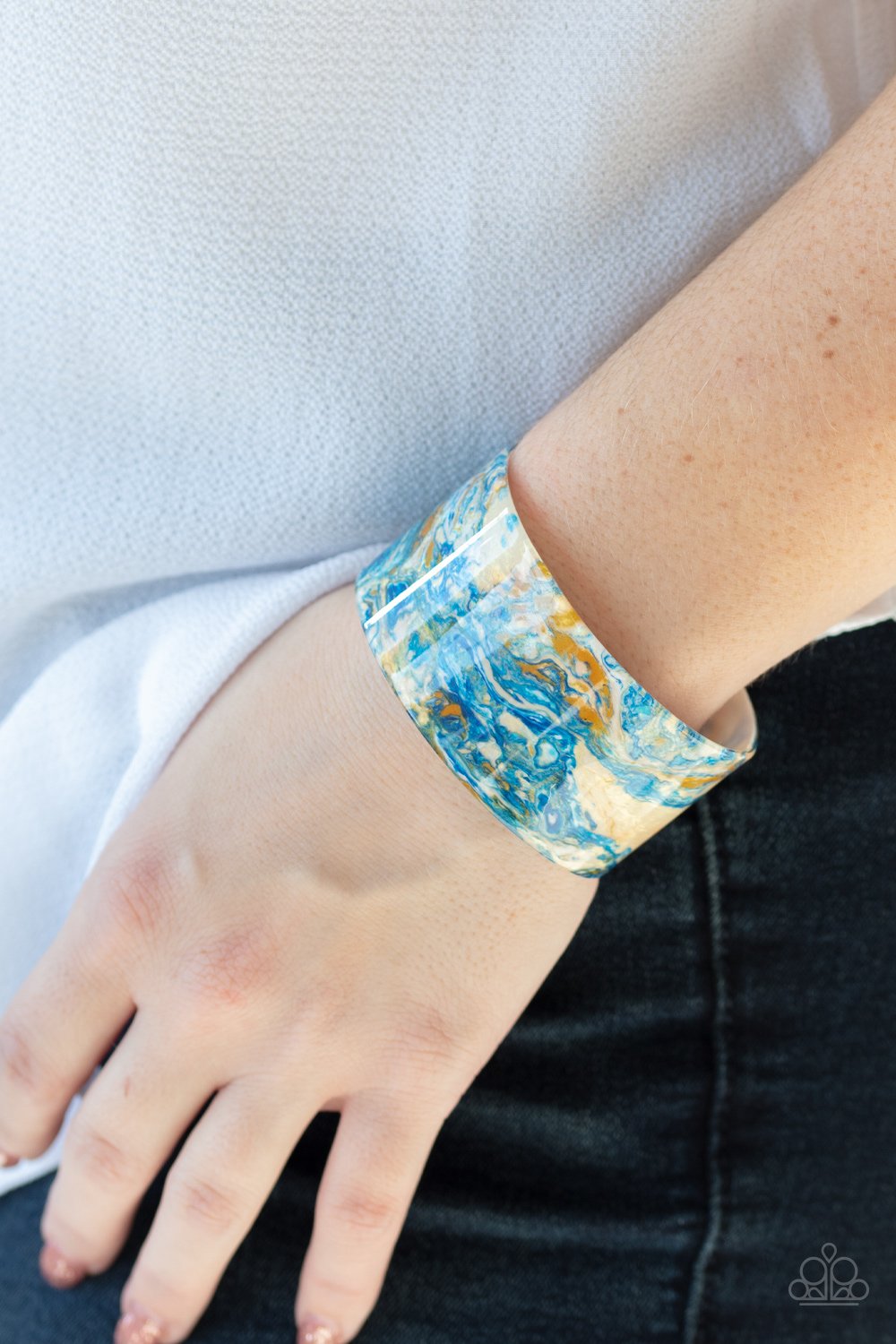 Marbled Mystique - Multi Cuff Bracelet - Paparazzi