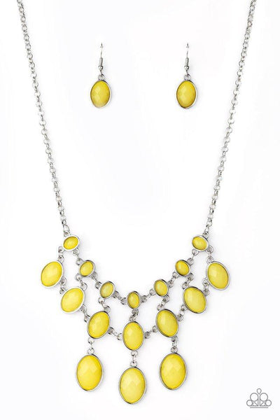 Mermaid Marmalade - Yellow Necklace - Paparazzi