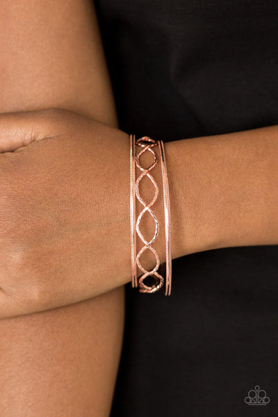 Metal Manic - Copper Bracelet - Paparazzi