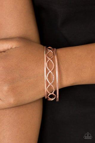 Metal Manic - Copper Bracelet - Paparazzi
