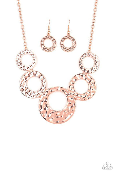 Mildly Metro - Copper  Necklace - Paparazzi