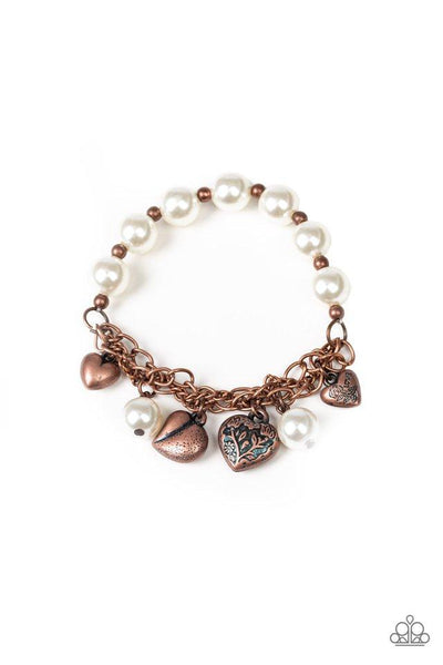 More Amour - Copper Bracelet - Paparazzi