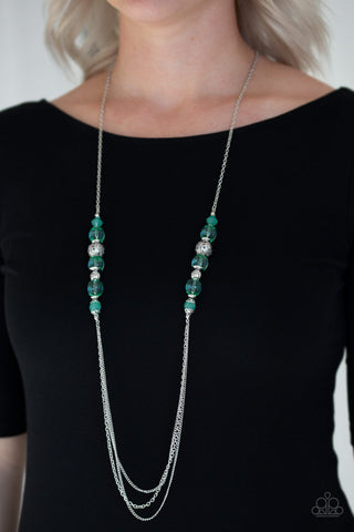 Native New Yorker - Green Necklace - Paparazzi