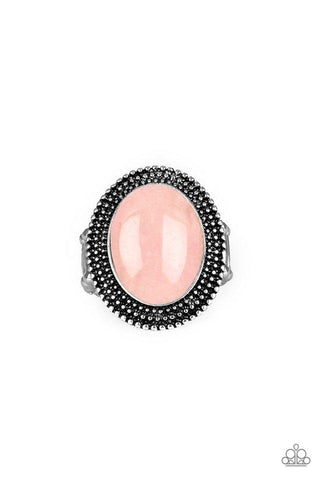 Outdoor Oasis - Pink Ring - Paparazzi