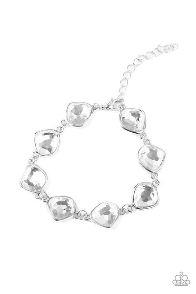 Perfect Imperfection - White Bracelet - Paparazzi