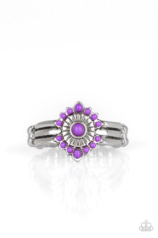 Rainbow Rivera - Purple Ring - Paparazzi