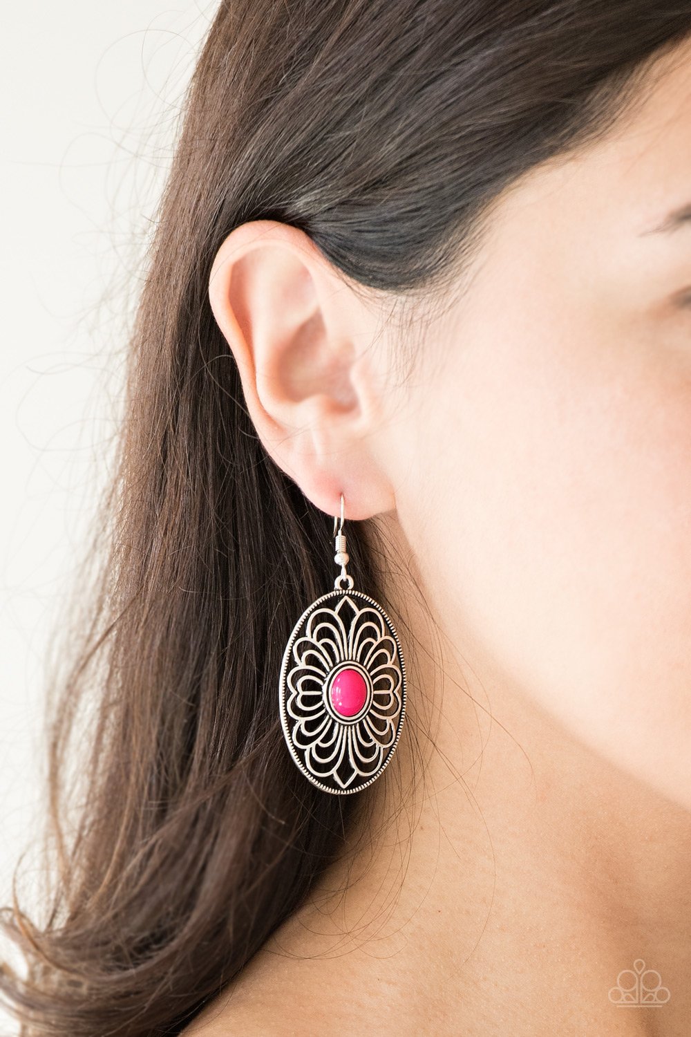 Really Whimsy - Pink Earring - Paparazzi