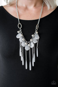 Roaring Riviera - Silver Necklace - Paparazzi