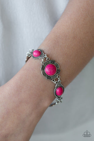 Serenely Southern - Pink Bracelet - Paparazzi