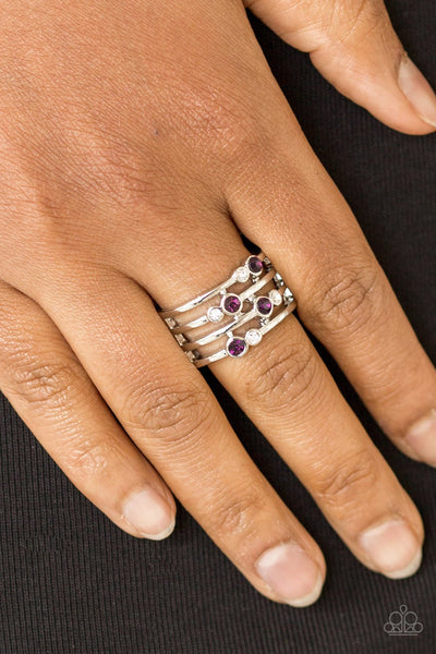 Sparkle Showdown - Purple Ring - Paparazzi