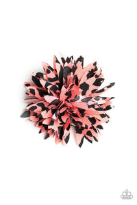 Splattered Splendor - Pink Hair Clip - Paparazzi