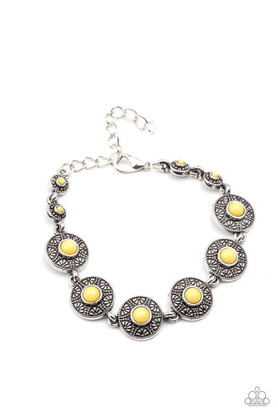 Springtime Special - Yellow Bracelet - Paparazzi