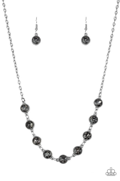 Starlit Socials - Silver Necklace - Paparazzi