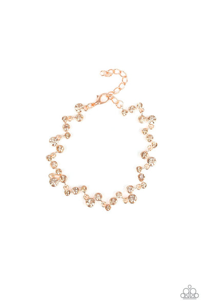 Starlit Stunner - Copper Bracelet - Paparazzi