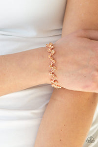 Starlit Stunner - Copper Bracelet - Paparazzi