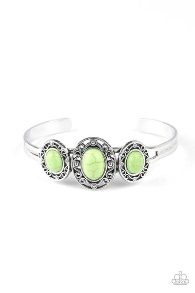 Stone Sage - Green Bracelet - Paparazzi