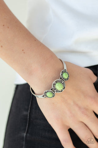 Stone Sage - Green Bracelet - Paparazzi