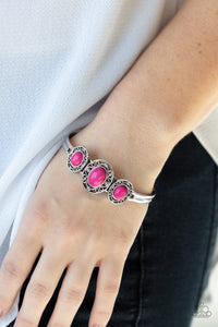 Stone Sage - Pink Bracelet - Paparazzi