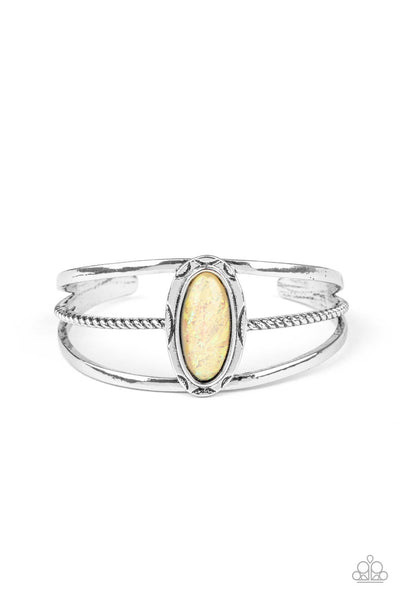 Stone Sahara - Yellow Bracelet - Paparazzi