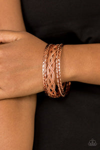 Straight Street - Copper Bracelet - Paparazzi